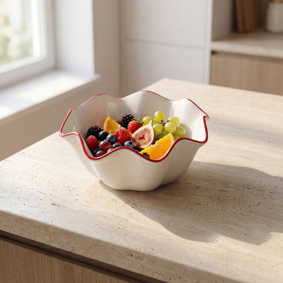 Rodos 19 Cm Salata Sunumluk Kase 30KMZ - 6