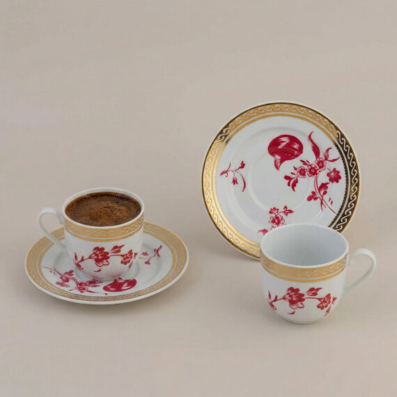 Sami 4 Parça 2 Kişilik Kahve Fincan Takımı 170 Cc - 3