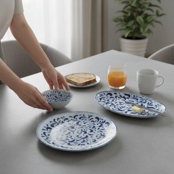 Camelia 12 Parça 4 Kişilik Kahvaltı Takımı 5556 - 3