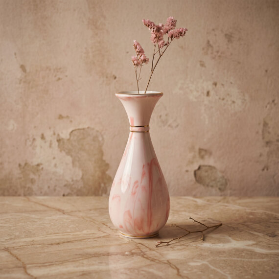 Sümbül Hand Made Dekoratif Porselen Vazo 20 cm - 3