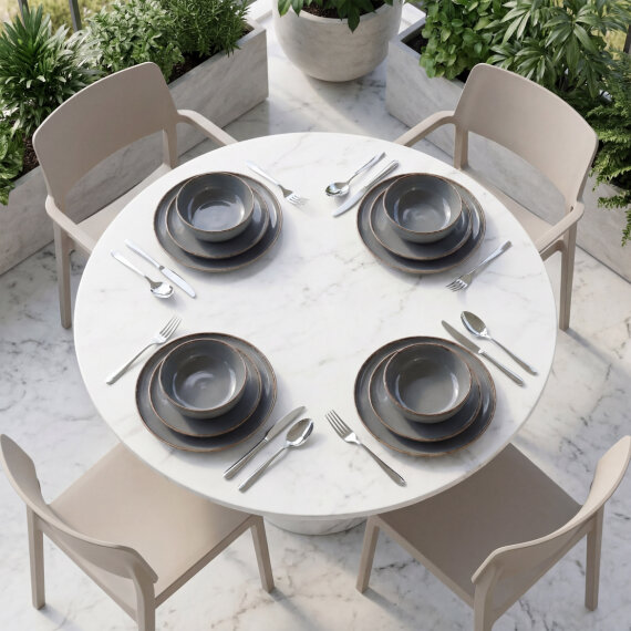 Valeron 12 Parça 4 Kişilik Yemek Takımı Elemental 241 - 4